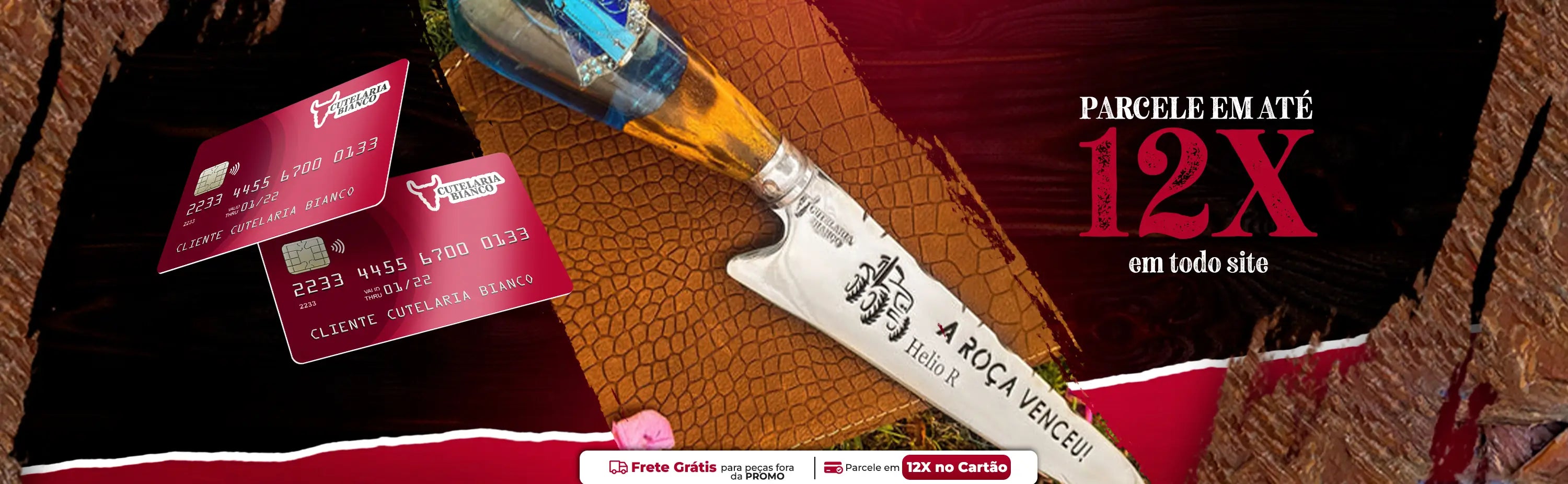 Faca artesanal