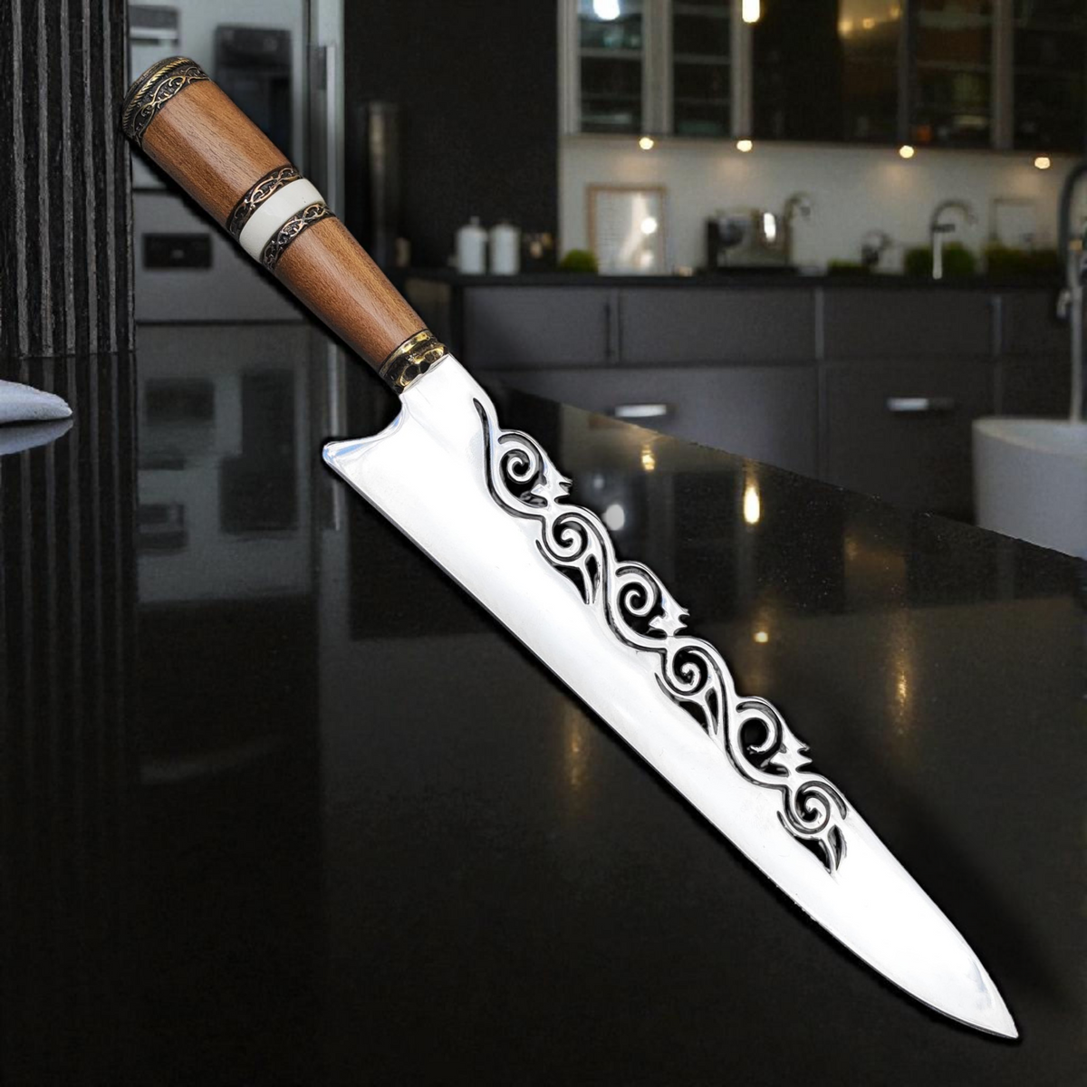 Faca Artesanal Modelo Bagual Premium - Ideal para Churrasco