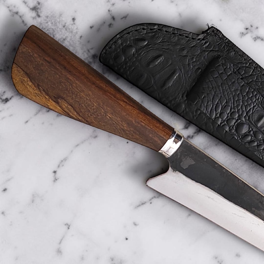 Faca Artesanal de Disco de Arado – Ideal para Churrasco e Culinária