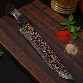 Mokume-gane Coleção LIMITADA — Exclusiva Modelo OBSIDIAN FLOW