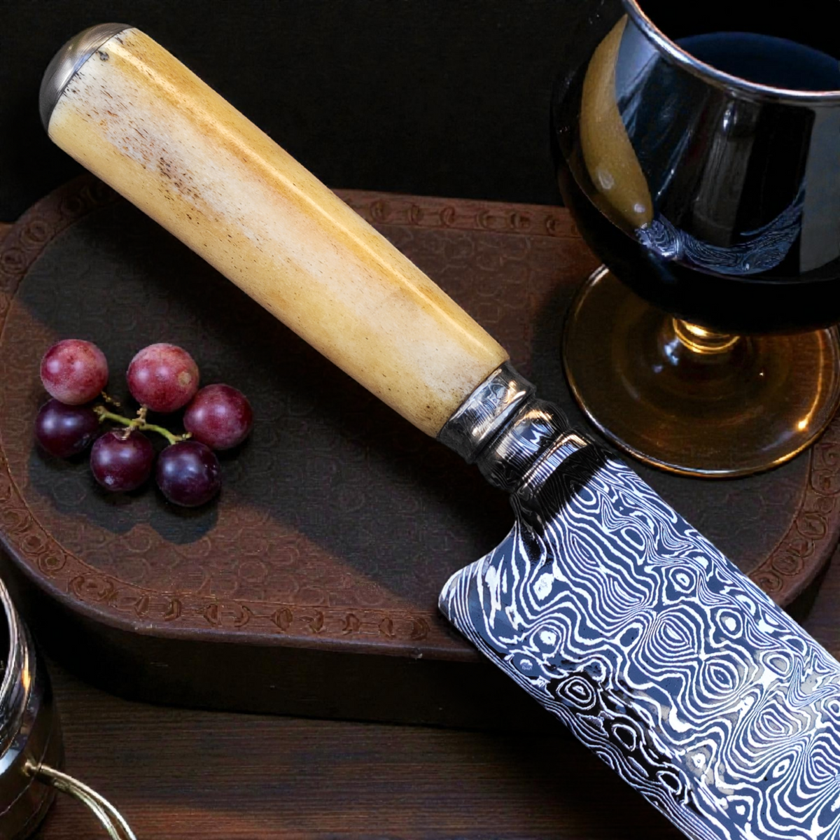 Aço Damasco – Edição Colecionador – Padrão W – 9 Lâmina