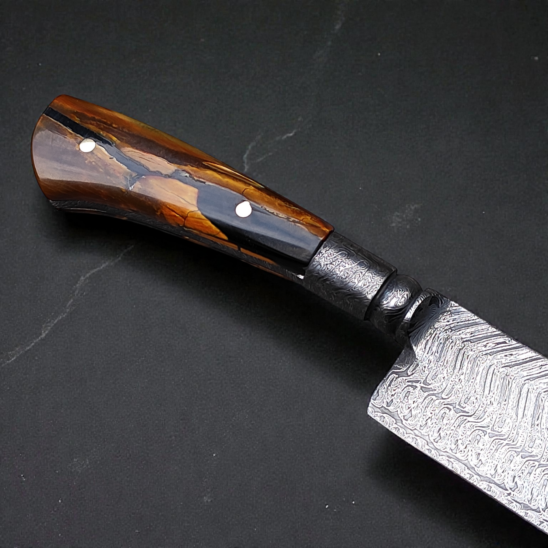 Aço Damasco – Edição Colecionador – Padrão turco – 9 Lâmina