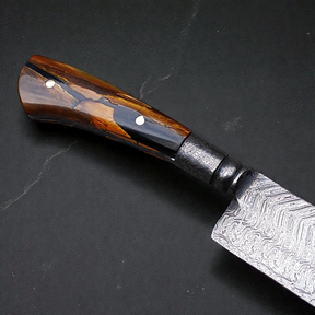 Aço Damasco – Edição Colecionador – Padrão turco – 9 Lâmina