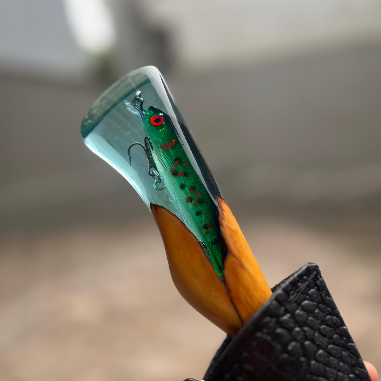 Faca Artesanal Pescador – Cabo Isca Artificial - Em Oferta!